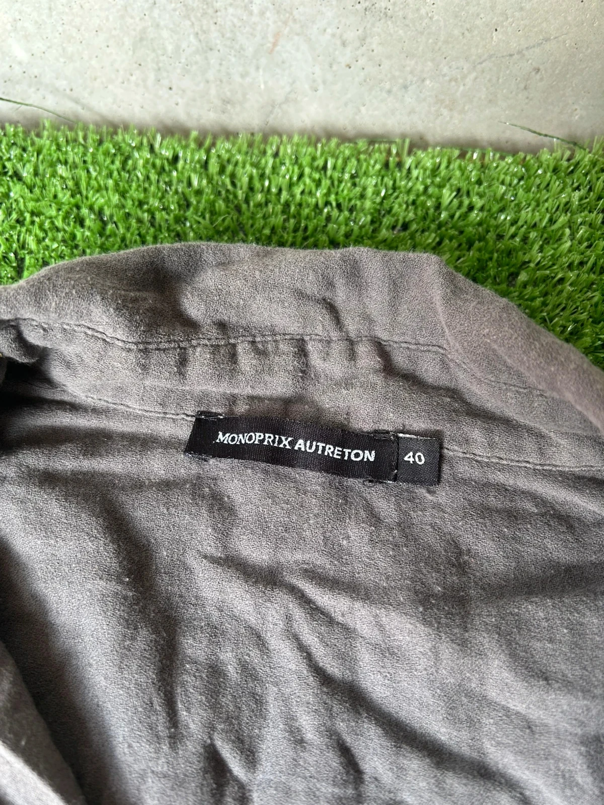 Camisa lisa negra Monoprix autreton – photo 5